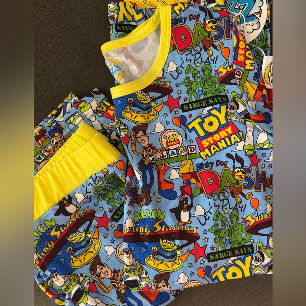 Toy Story Mania Bamboo Set
